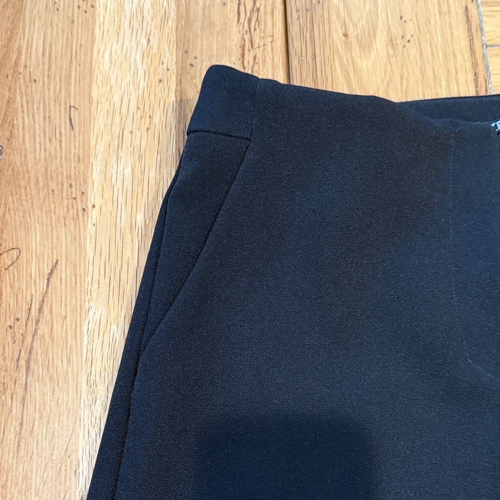 Express Black Wide-Leg Capris - Picture 8 of 10